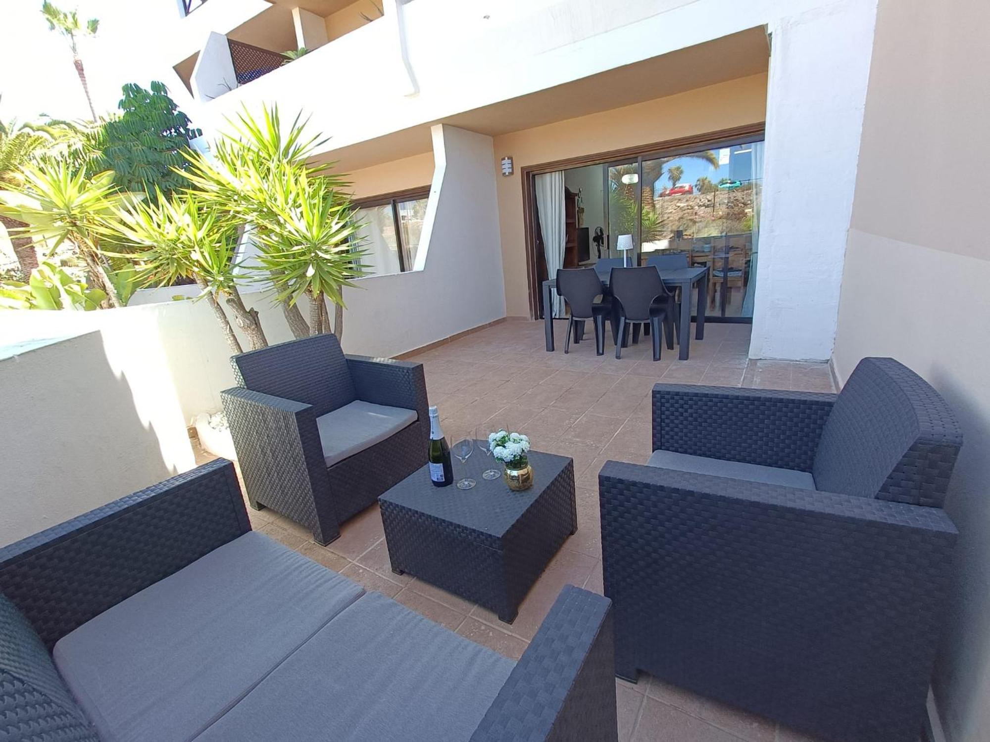 Wonderful Apartment With Pool And Wi-Fi Golf Del Sur Bagian luar foto